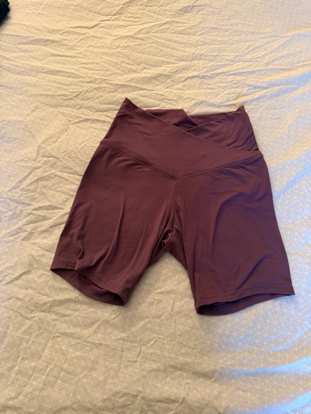 High-Waist purple  Women’s Bike Shorts